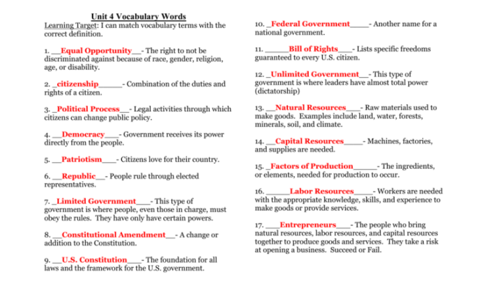 Icivics government and the economy