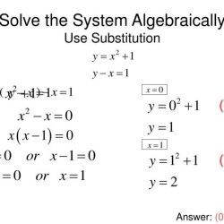 Linear and quadratic systems worksheet