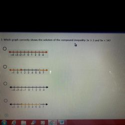 Inequalities line number solutions graph examples show step worksheets